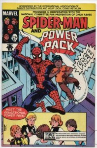 SPIDER-MAN and POWER PACK #1, VF, NEA Child Abuse Promo, 1984 more SM in store