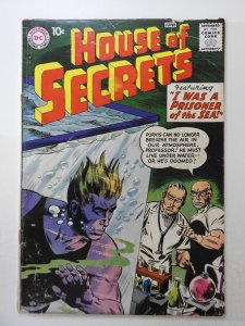 House of Secrets #10 (1958) Isle of The Puppet-Men! Solid GVG Condition!
