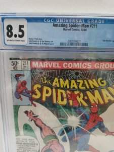 The Amazing Spider-Man #211 CGC 8.5