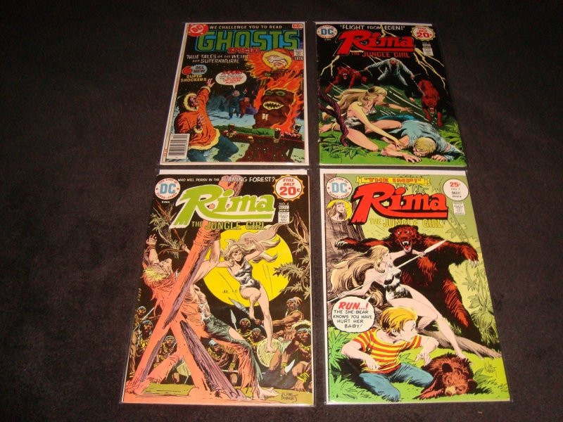 LOT OF 23 BRONZE AND COPPER AGE DC COMICS