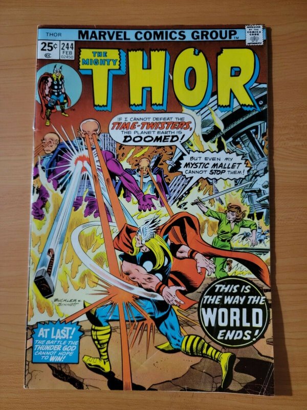 The Mighty Thor #244 ~ FINE FN ~ 1976 Marvel Comics