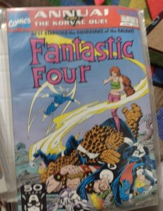 Fantastic Four annual # 24 1991 MARVEL  korvac quest  pt 1  guardians of the gal
