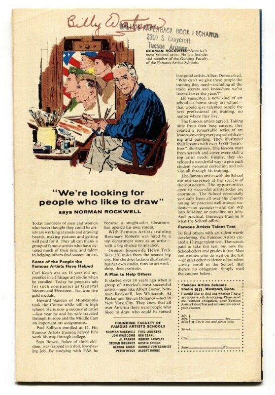 TALES TO ASTONISH #100 HULK-SUB-MARINER-FN+