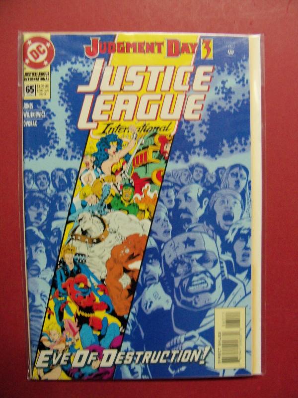 JUSTICE LEAGUE INTERNATIONAL #65  VF/NM OR BETTER DC COMICS