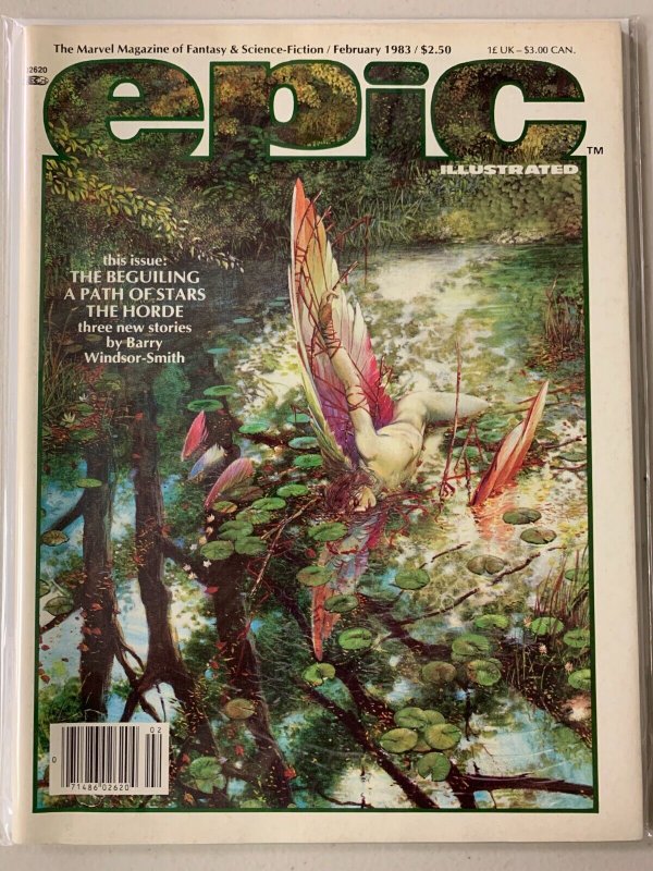 Epic Illustrated #16 Barry Windsor-Smith 8.0 (1983)