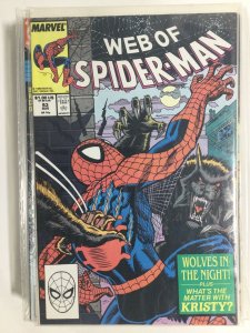 Web of Spider-Man #53 (1989) VF3B129 VERY FINE 8.0