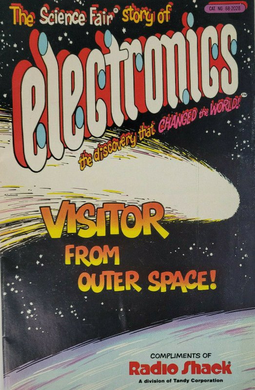 Radioshack Fall 1985 Science Fair of Electronics Outer Space Comic Book - FN