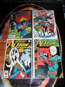 SUPERMAN IN ACTION COMICS (DC Comics), 1984-1998, 45 diff, 0, 553-743, Ann 1, 7