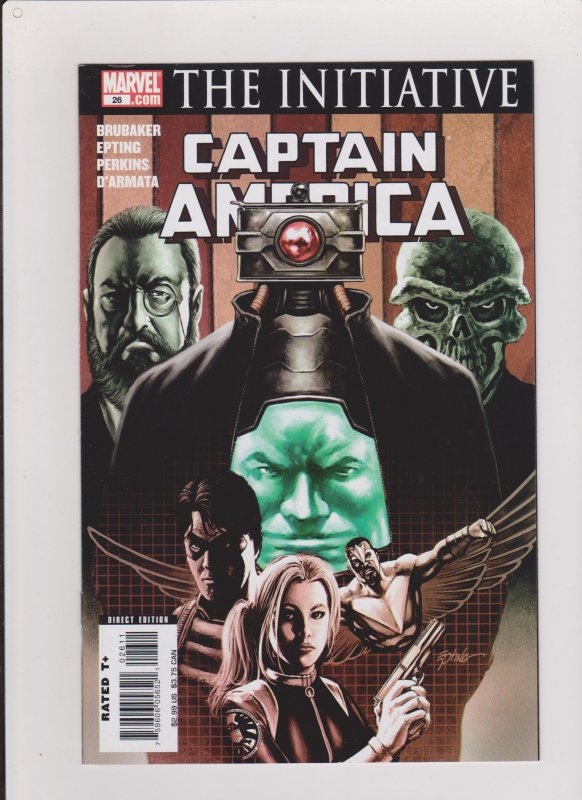 CAPTAIN AMERICA #26  VF/NM 2007 MARVEL COMICS