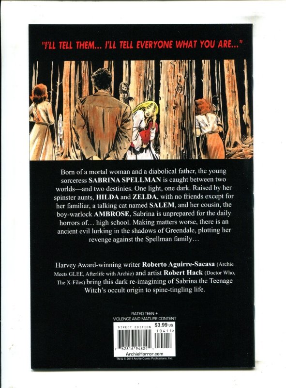 Chilling Adventures of Sabrina #1 - Midtown Comics Retailer Exc (9.2ob) 2014