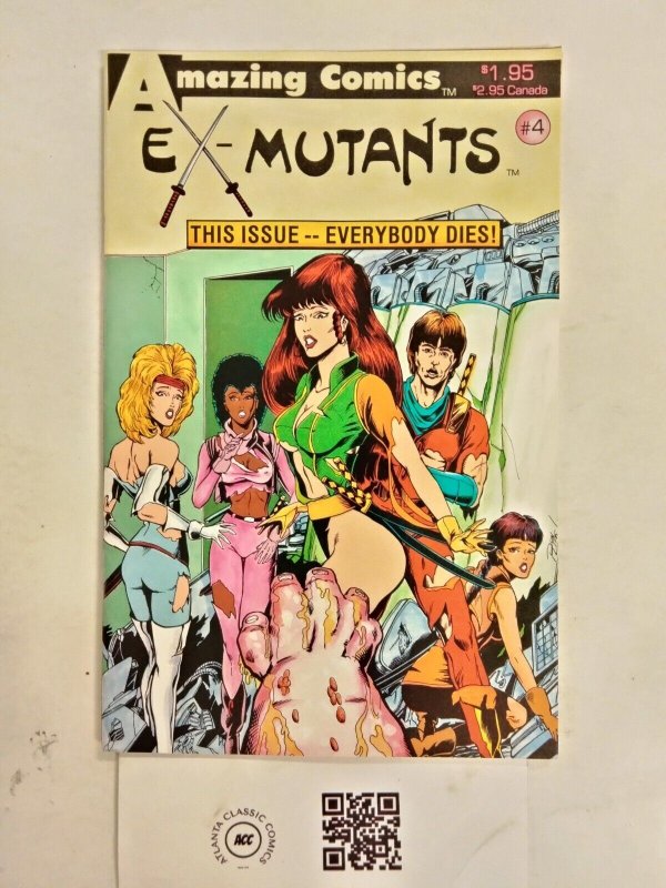 Ex-Mutants #4 VF-NM Amazing Comic Book 12 TJ73