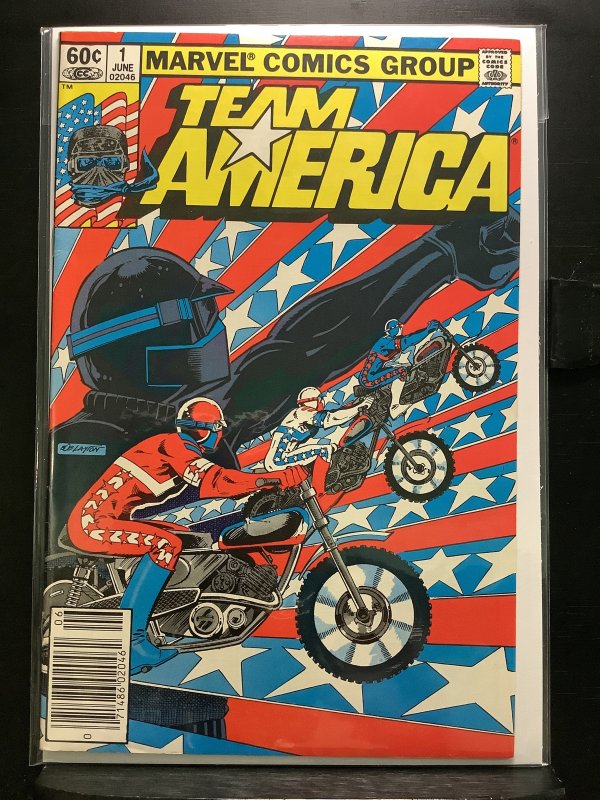 Team America #1 Newsstand Edition (1982)