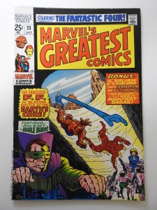 Marvel's Greatest Comics #23 (1969) FN- Condition! 1 in tear fc