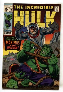 Incredible Hulk #119  comic book marvel-1969 FN-