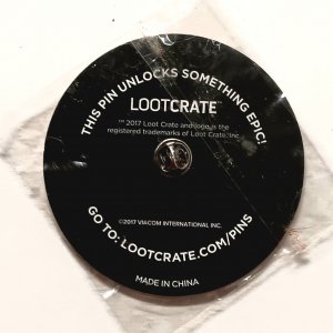 GUARDIANS LOOTPIN | AVATAR LAST AIRBENDER | NICKELODEON | LOOTCRATE 2017 | NIB