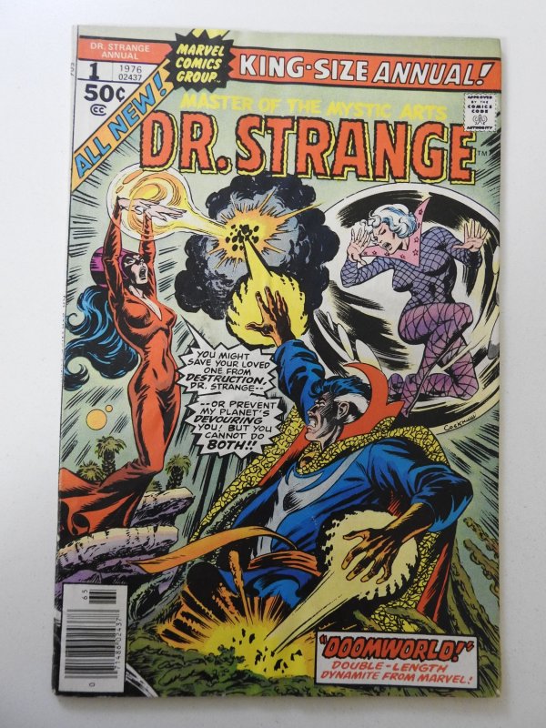 Doctor Strange, Sorcerer Supreme Annual #1 (1976) VG Condition moisture stain