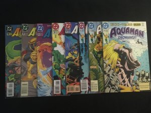 AQUAMAN(1991) #10, 11, 13, (1994) #6-22, 24, 25, 28, 29, 30, 34-40 VF to VFNM