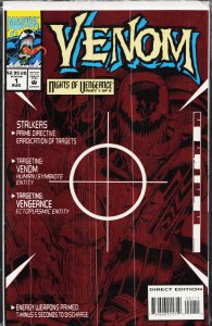 Venom: Nights of Vengeance #1 (1994) Venom