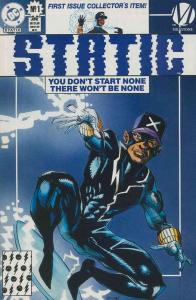 Static #1 VF ; DC | Milestone