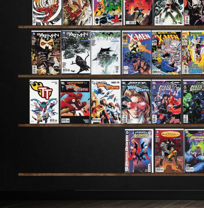 Huge Lot 140+ Comics with Batman Eternal, Action Comics, Green Lantern & More!