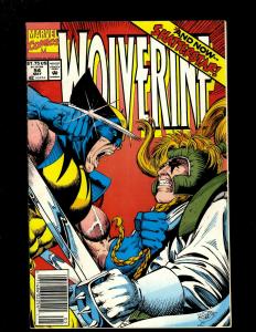  Lot of 12 Wolverine Marvel Comics #47 47 48 49 50 51 53 54 60 61 65 66 HY7