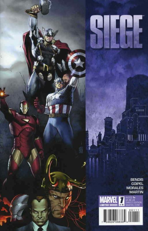 Siege (Marvel) #1 VF/NM; Marvel | save on shipping - details inside