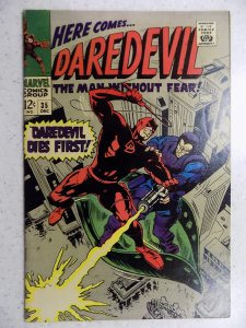 DAREDEVIL # 35 MARVEL SILVER FEAR ACTION ADVENTURE HI GRADE VF