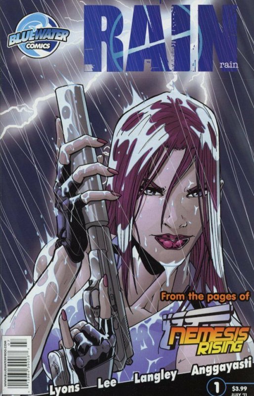 Rain 1 Comic Book Nemesis Rising - Bluewater | Comic Books - Modern Age,  StormFront Publishing