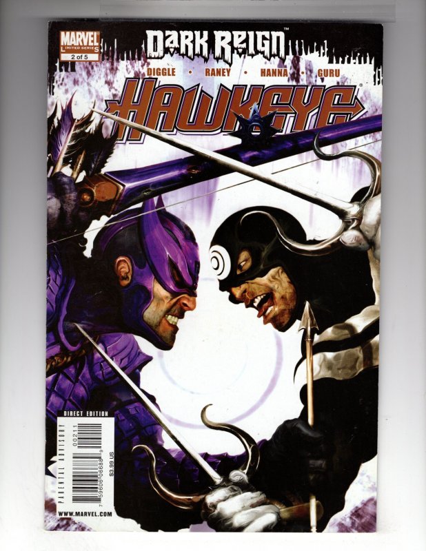 Dark Reign: Hawkeye #2 (2009)  BULLSEYE! *** FLAT-RATE SHIPPING!!! *** / MC#59