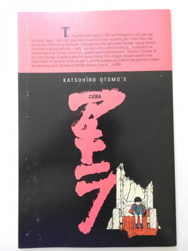 Akira #1 (1988) Beautiful VF Condition!