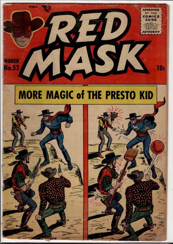 Red Mask #52 (1956) Red Mask