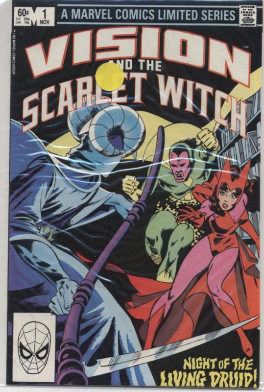 Vision and the Scarlet Witch V1 #1 NM 1982