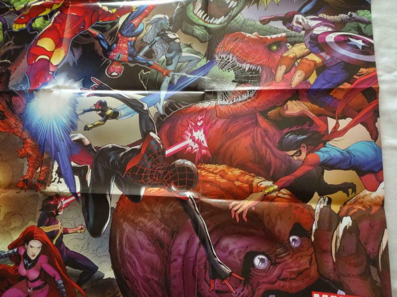 MONSTERS UNLEASHED Promo Poster, 24 x 36, 2016, MARVEL, HULK, SPIDER-MAN 168