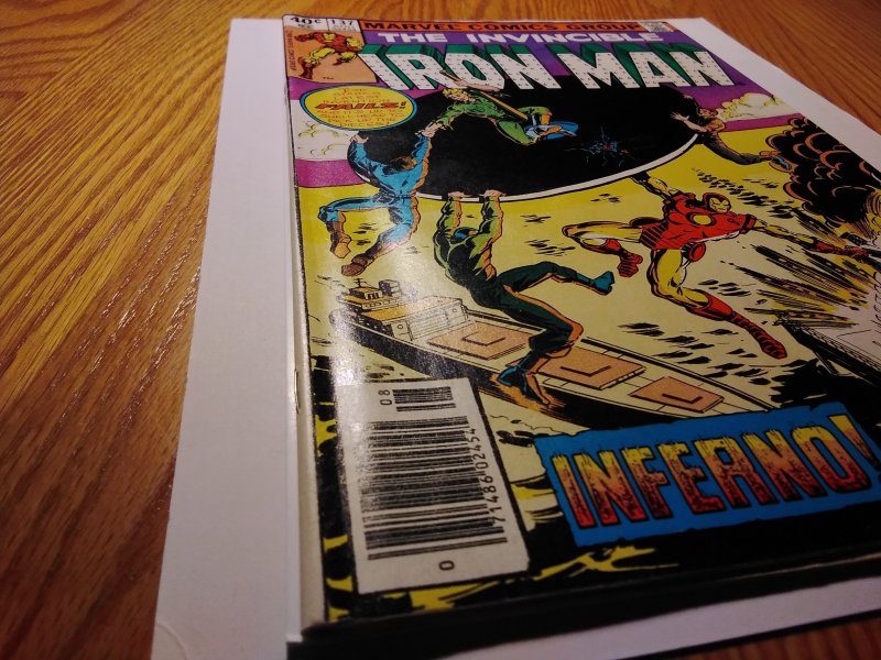 Iron Man #137 Newsstand Edition (1980)