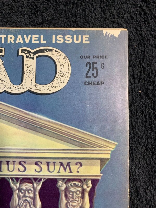 1961 MAD Magazine #65 VG- 3.5 Special Summer Travel Issue