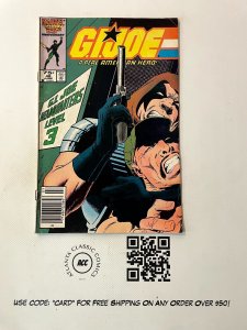 G.I. Joe # 48 FN- Marvel Comic Book Snake Eyes Duke Cobra Commander 9 J892