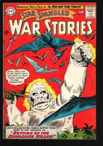 STAR SPANGLED WAR STORIES #63-1957-DC -The Flying Range Rider-Fight the NAZ...