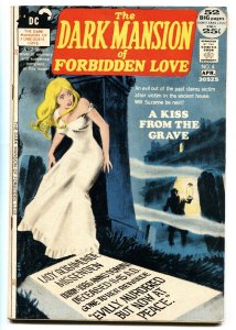 DARK MANSION OF FORBIDDEN LOVE #4-RARE DC ROMANCE/HORROR-SCARCE FN+ 