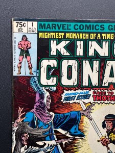 King Conan #1 (1980)Newsstand - 1st App of Conn, Son of Conan - Buscema Art - FN