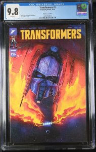 Transformers #1 CGC 9.8 1st Print MultiVersum LTD Exclusive Edition Image 2023