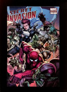 SECRET INVASION #7 - LENINIL VARIANT (9.2 OR BETTER) 2008