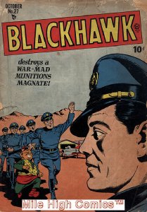 BLACKHAWK (1944 Series)  (QUALITY) #27 Fine Comics Book