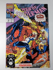 Web of Spider-Man #78 VF 1991 Marvel Comics C142A
