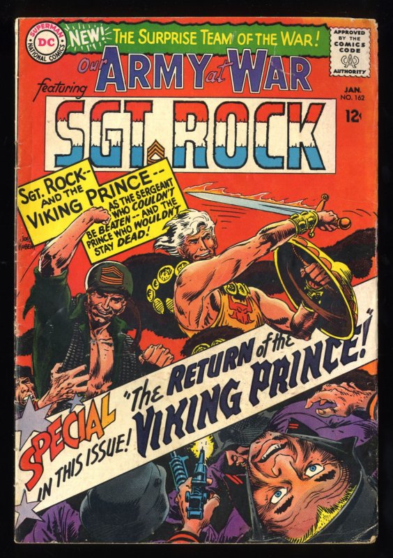 Our Army at War #162 VG- 3.5 Sgt Rock!