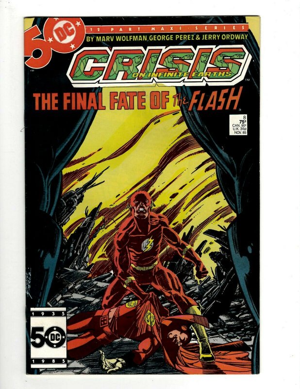 Crisis On Infinite Earths # 1 2 3 4 5 6 7 8 9 10 11 12 DC Comics LTD Series OF2