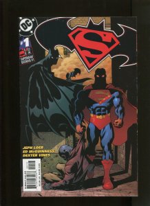 SUPERMAN AND BATMAN  #1 (9.2) 3RD PRINT RARE!