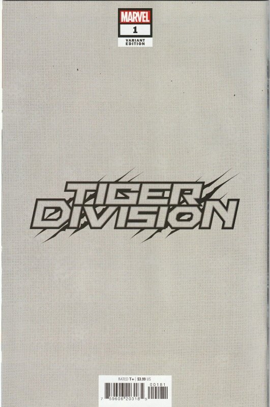 Tiger Division # 1 Artgerm 1:100 Virgin Variant Cover NM Marvel 2022 [M5]