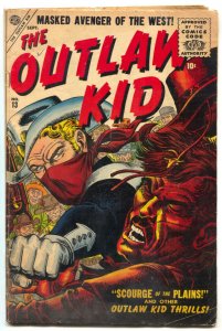 The Outlaw Kid #13 1956- Atlas Western Comic- Maneely - VG