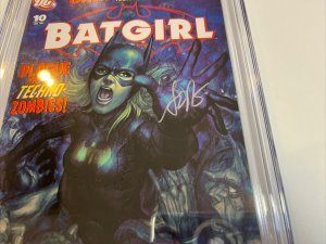 Batgirl (2010) # 10 (CGC SS 9.8) Signed By Stanley Artgem