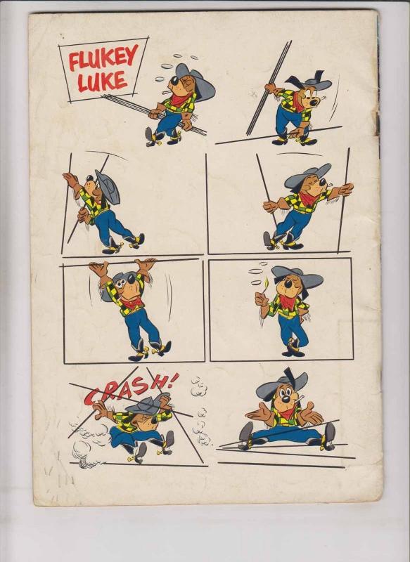 3-D-Ell #3 GD flukey luke - golden age dell comics 1953 